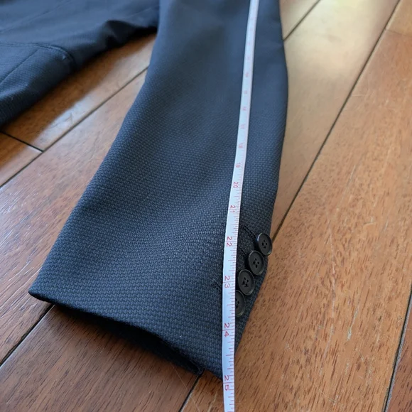 Zara Navy Lined Blazer - Picture 12 of 14